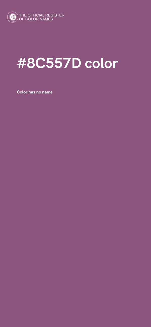 #8C557D color image