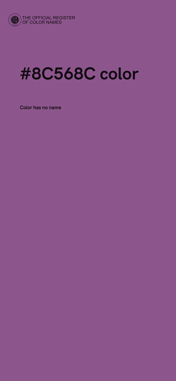 #8C568C color image