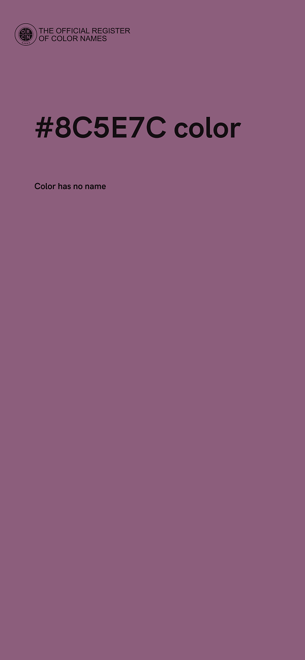 #8C5E7C color image