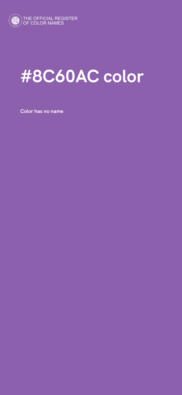 #8C60AC color image