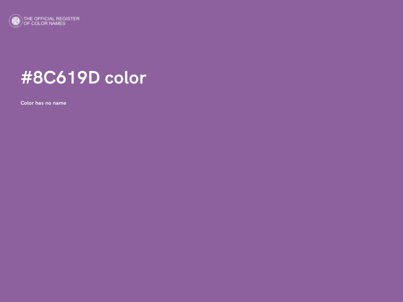#8C619D color image
