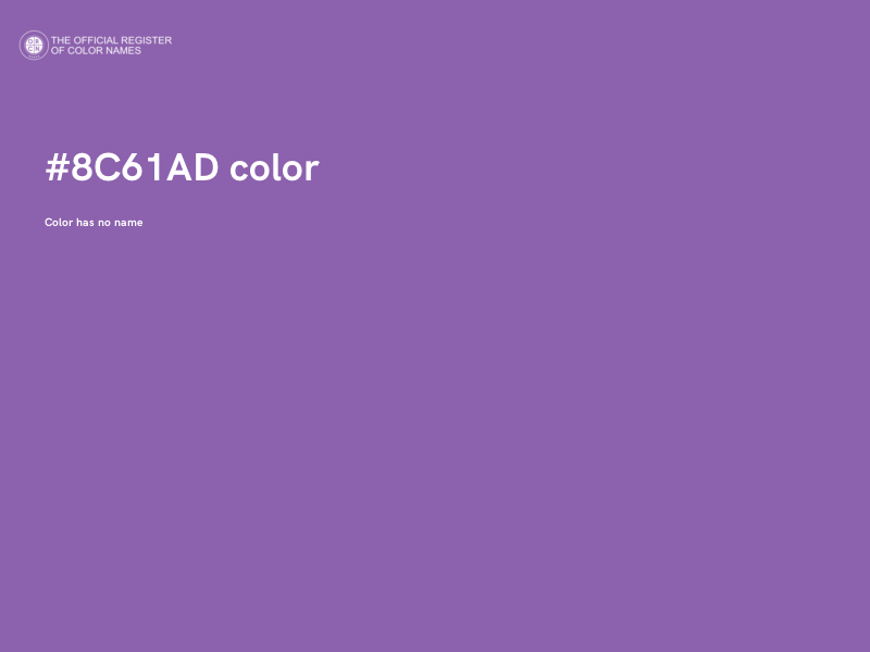 #8C61AD color image