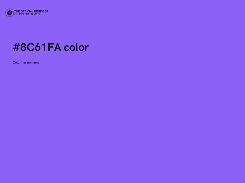 #8C61FA color image