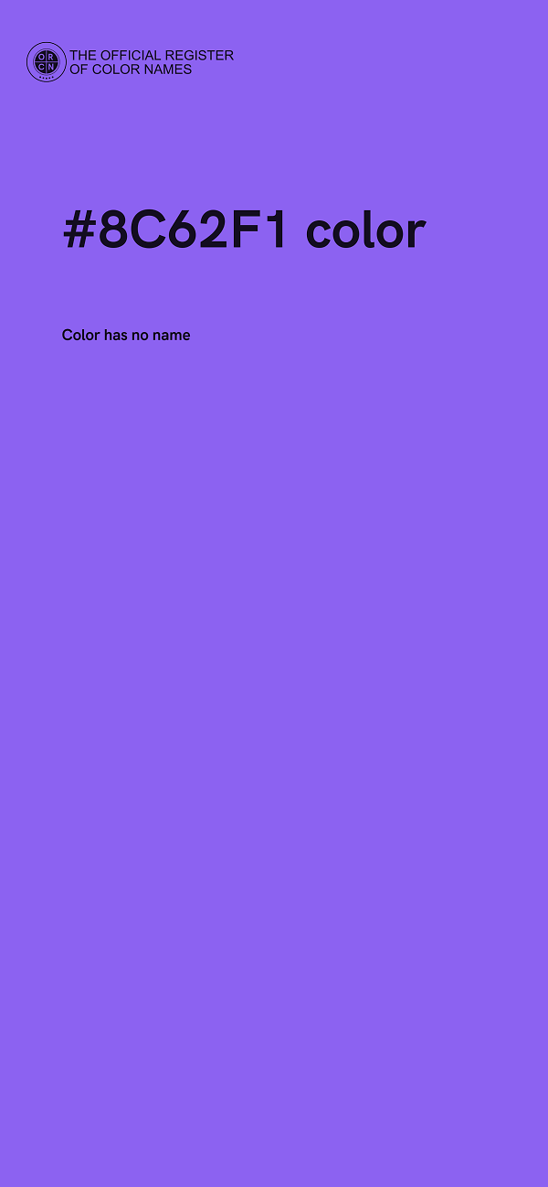 #8C62F1 color image