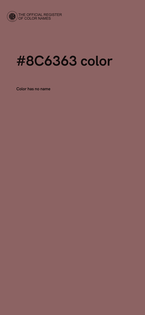 #8C6363 color image
