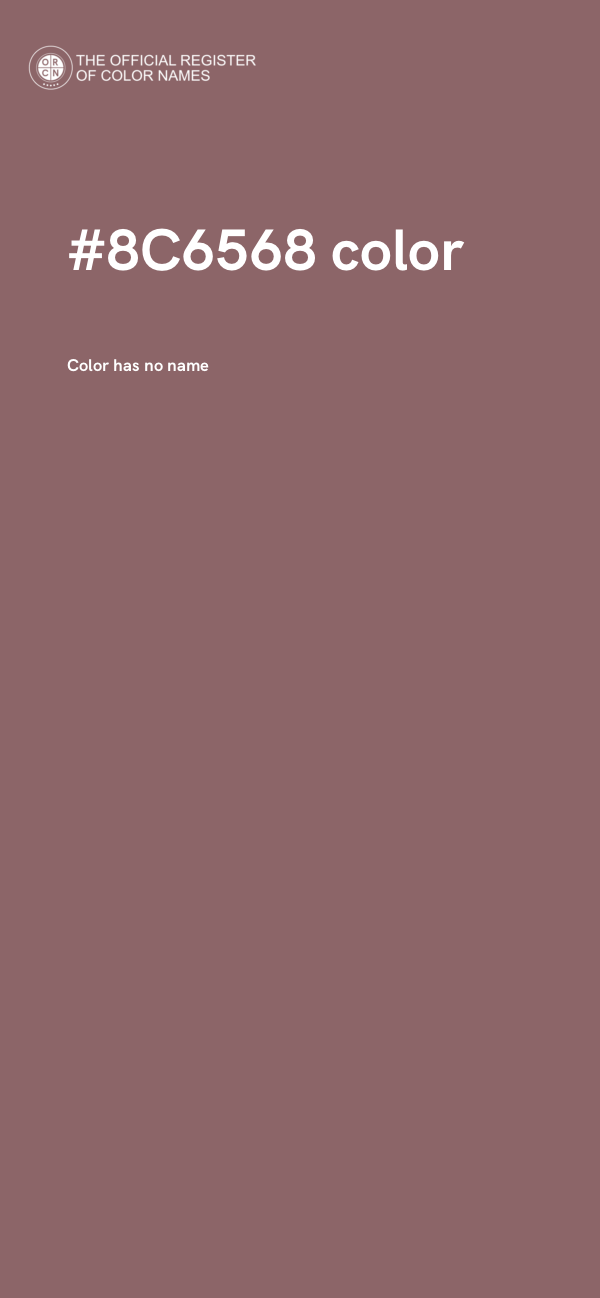 #8C6568 color image