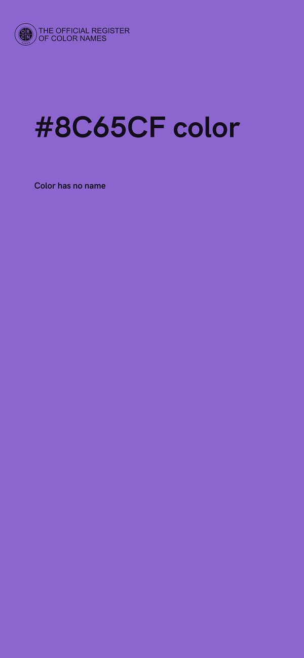 #8C65CF color image