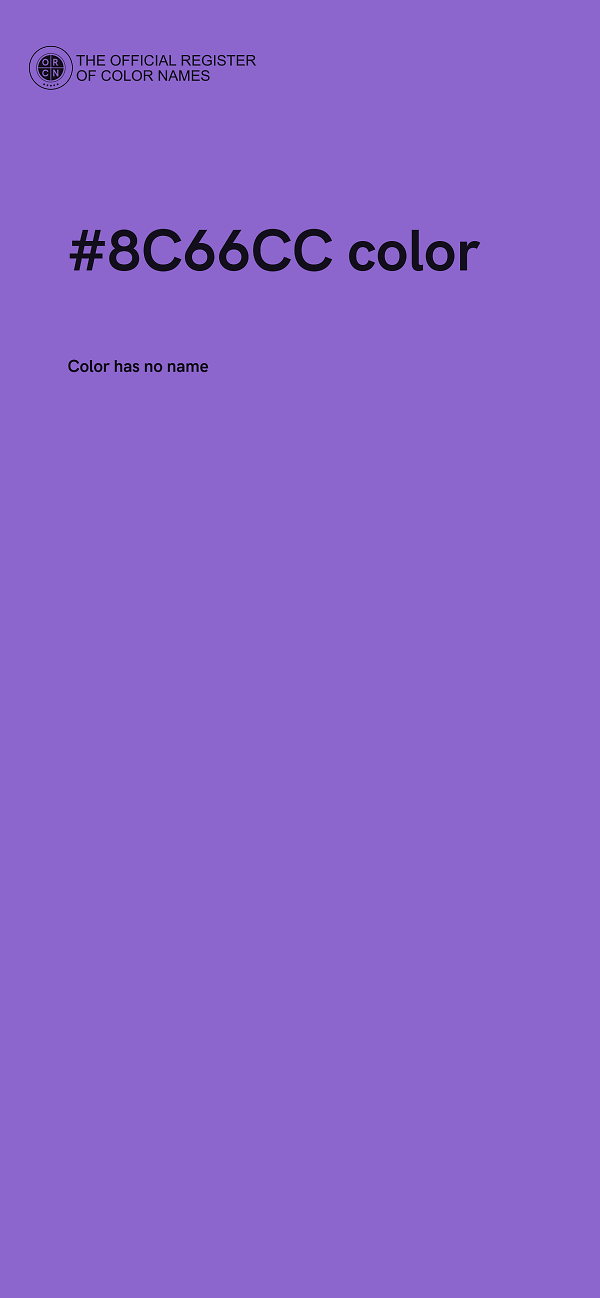 #8C66CC color image