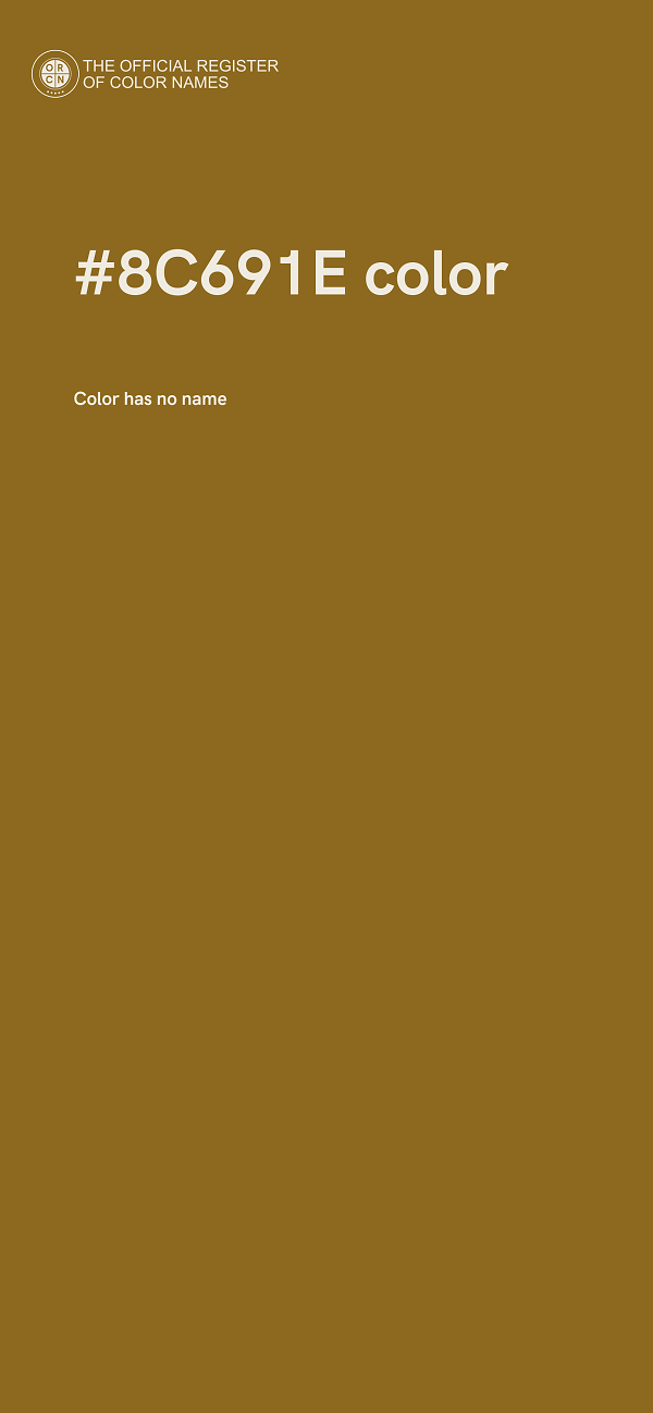 #8C691E color image