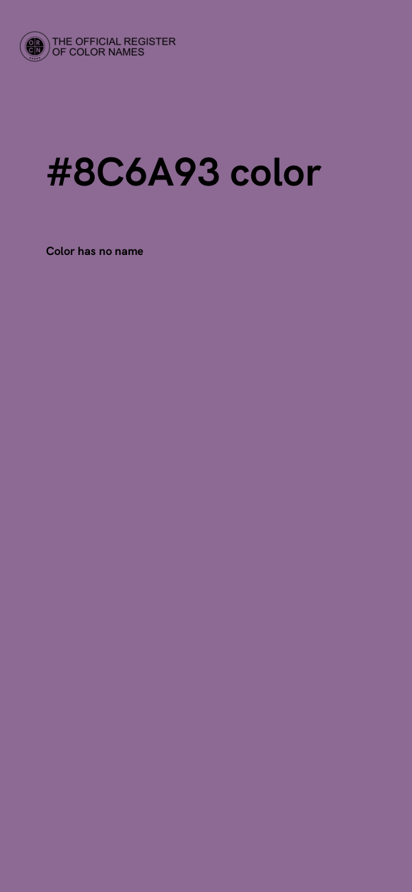 #8C6A93 color image