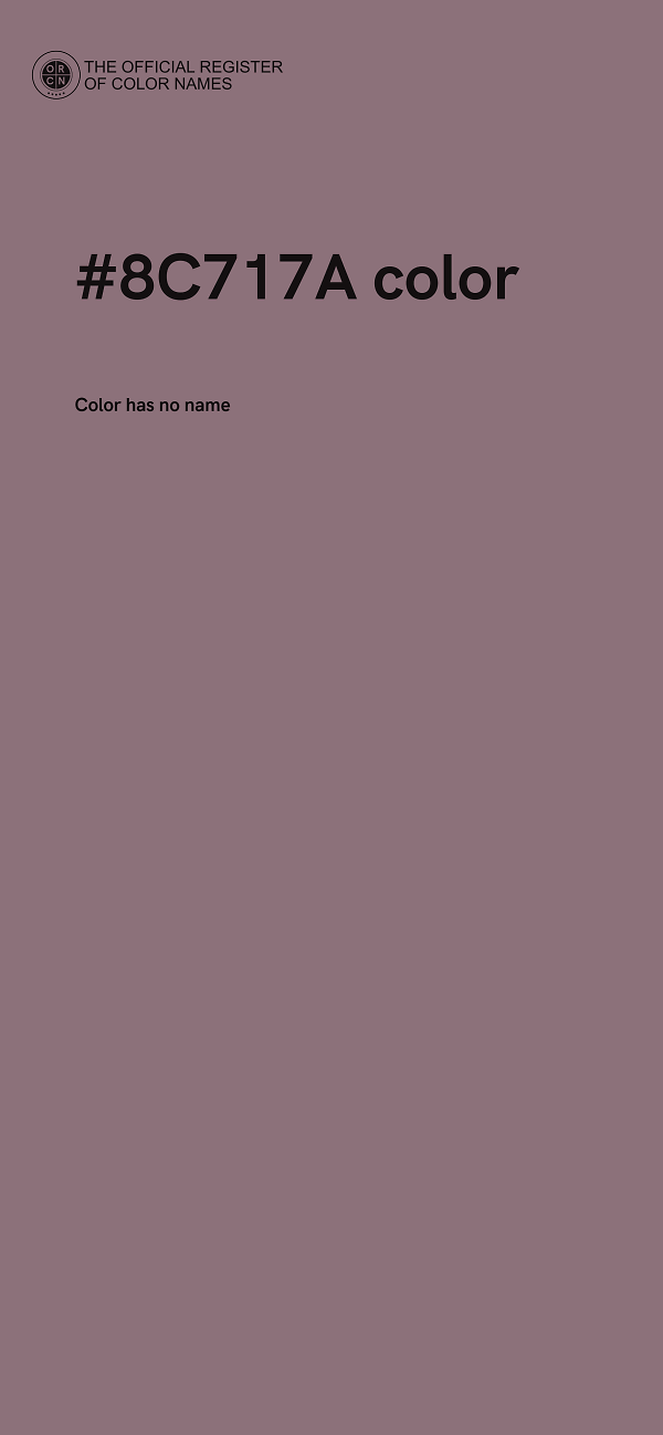 #8C717A color image
