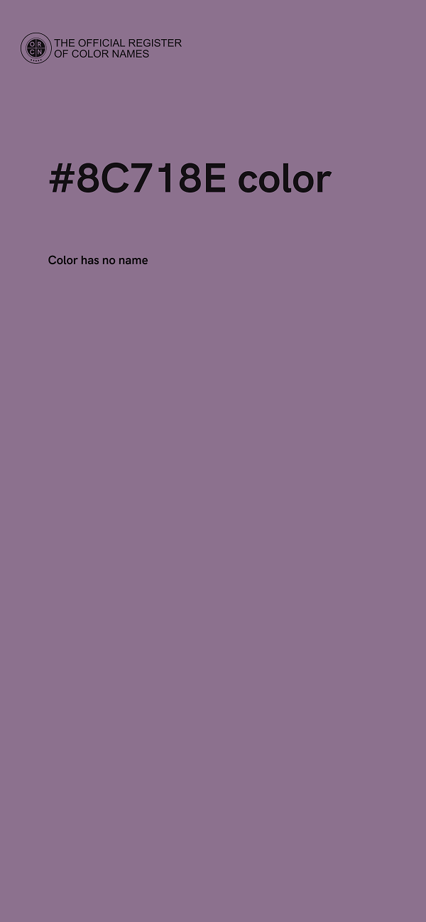 #8C718E color image