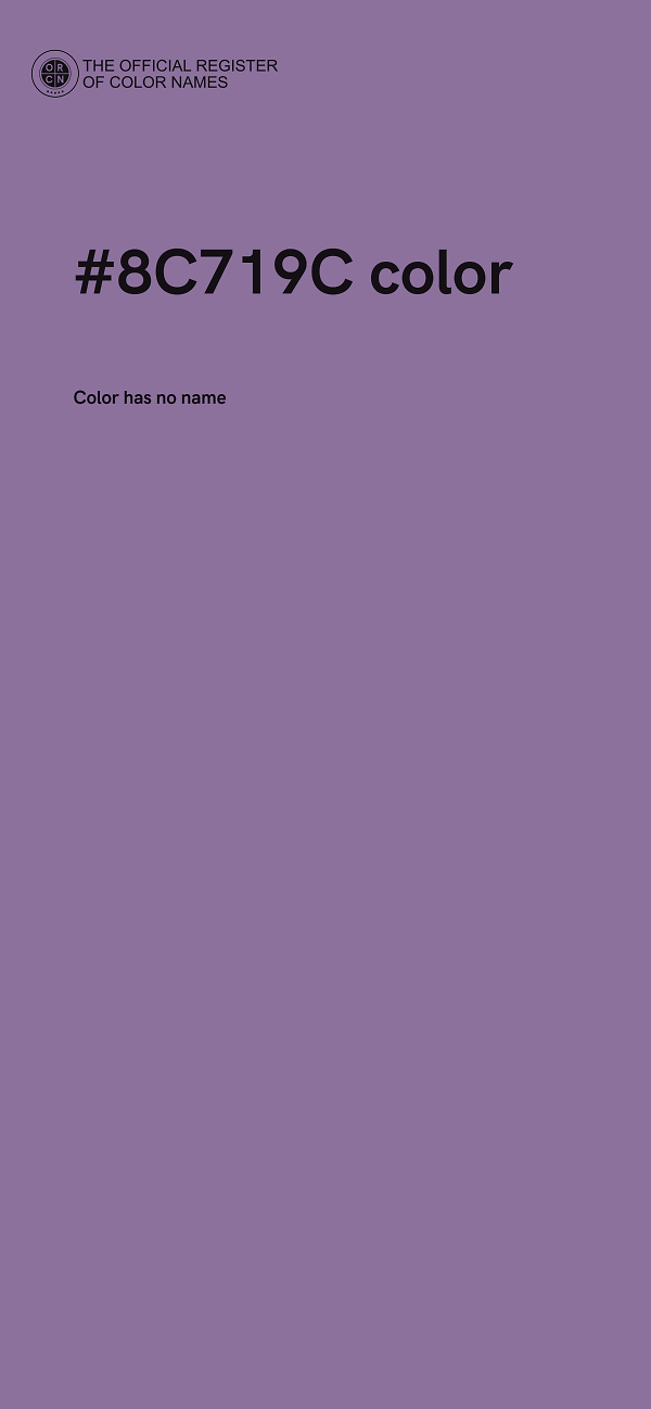 #8C719C color image