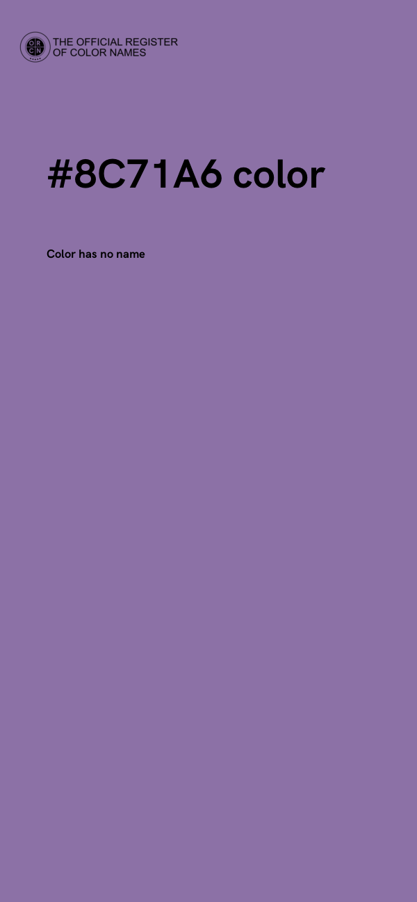 #8C71A6 color image