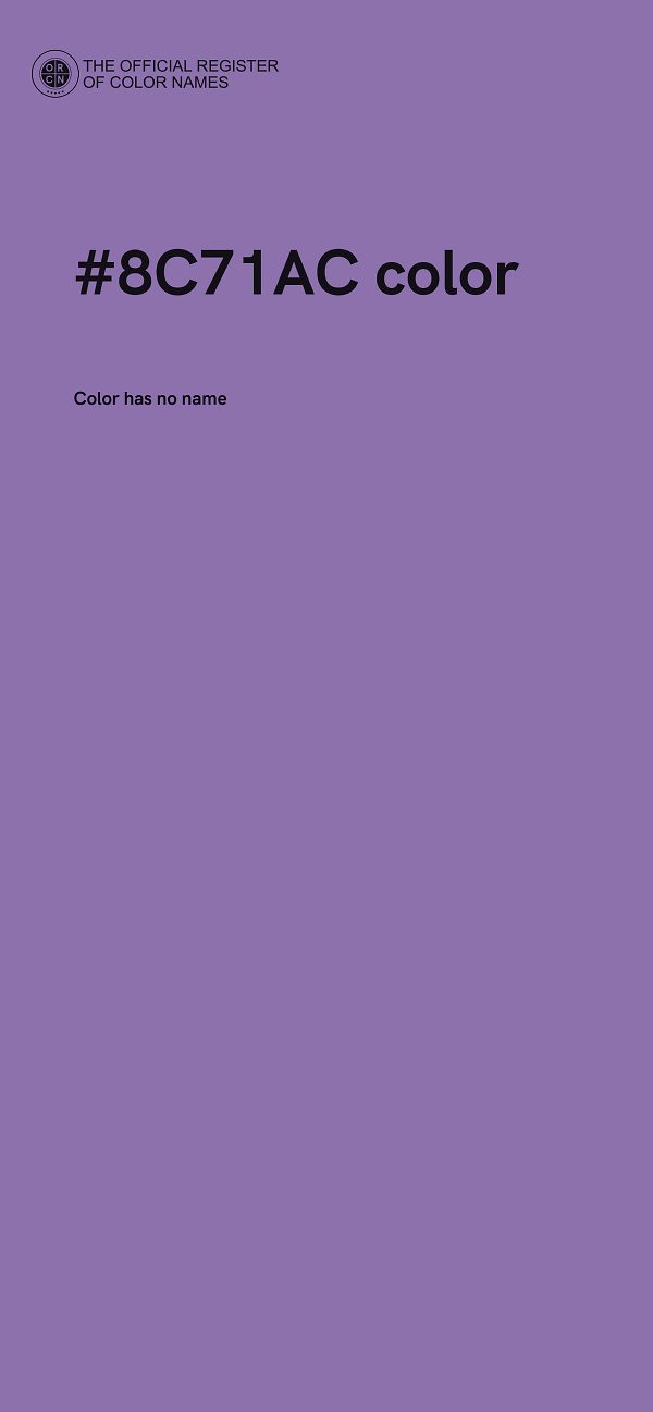 #8C71AC color image