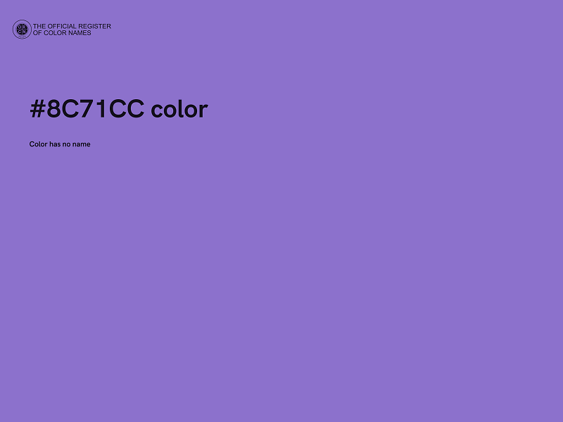 #8C71CC color image