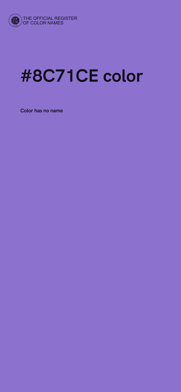 #8C71CE color image