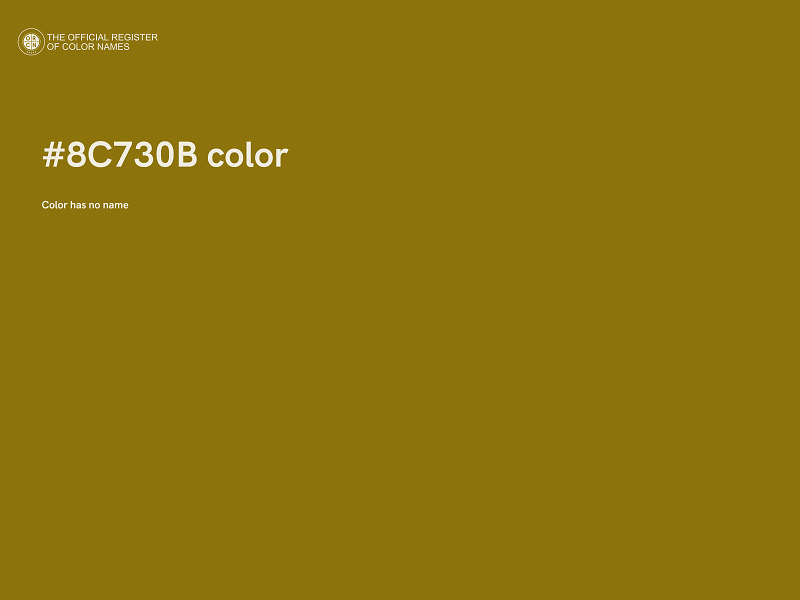 #8C730B color image