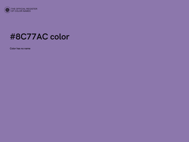 #8C77AC color image