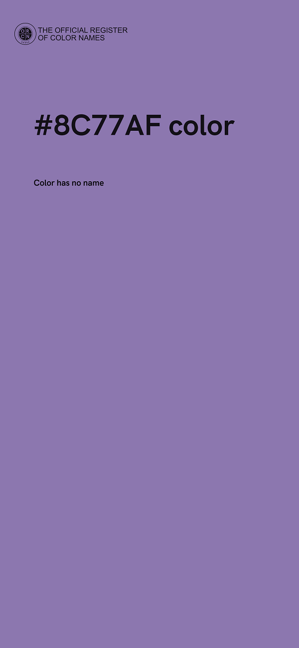 #8C77AF color image