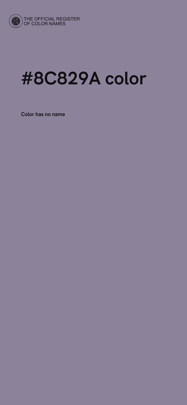 #8C829A color image