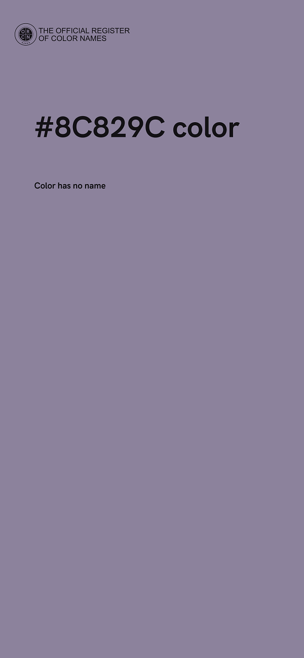 #8C829C color image