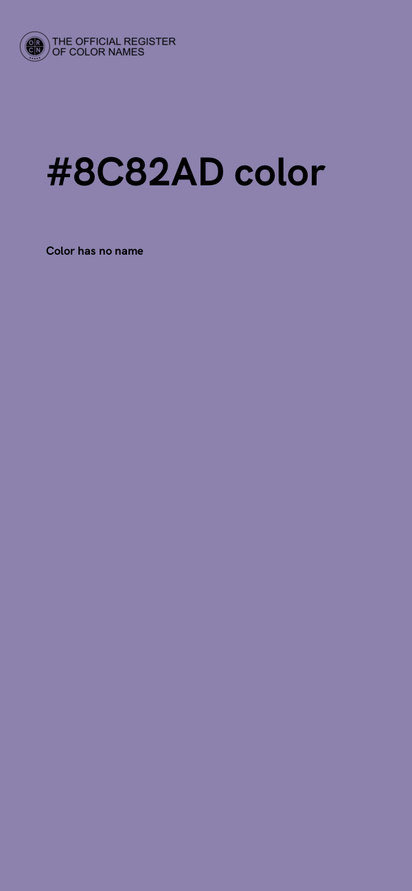 #8C82AD color image