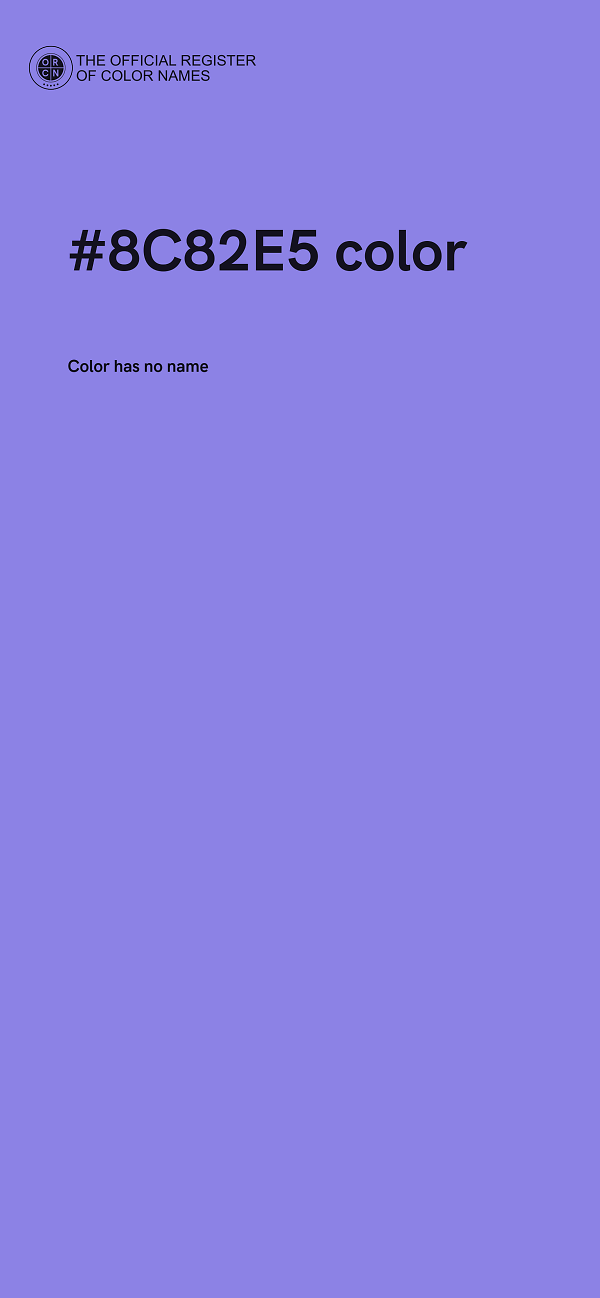 #8C82E5 color image