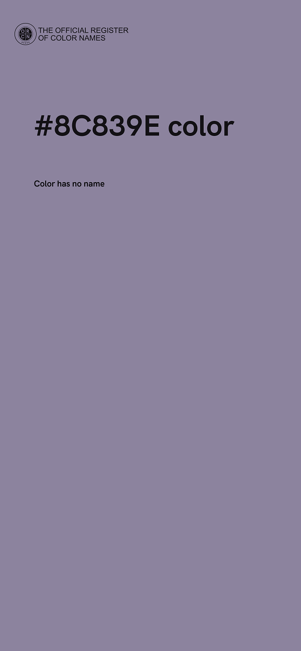 #8C839E color image