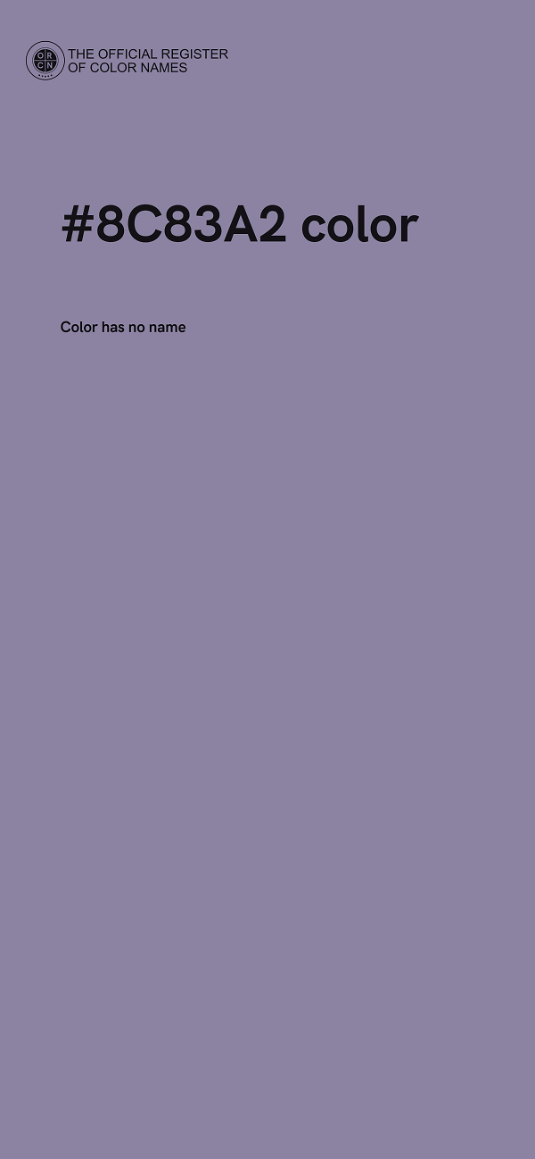 #8C83A2 color image