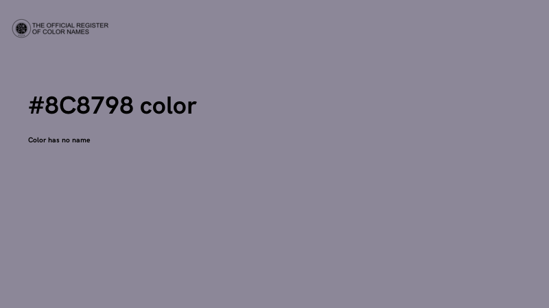 #8C8798 color image