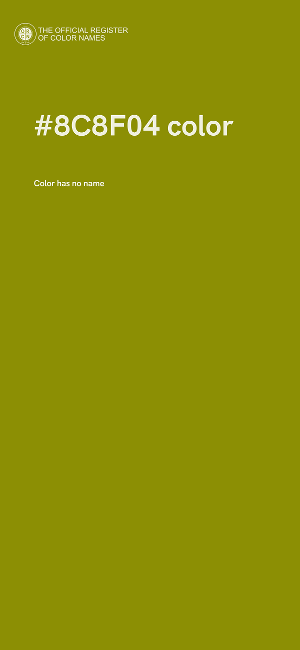 #8C8F04 color image