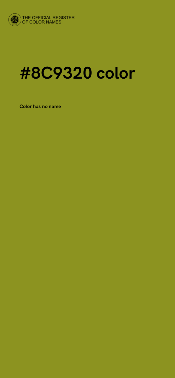 #8C9320 color image