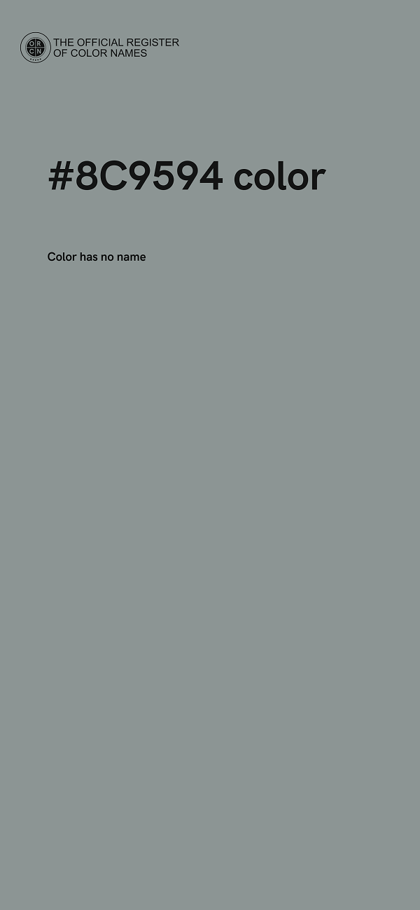 #8C9594 color image
