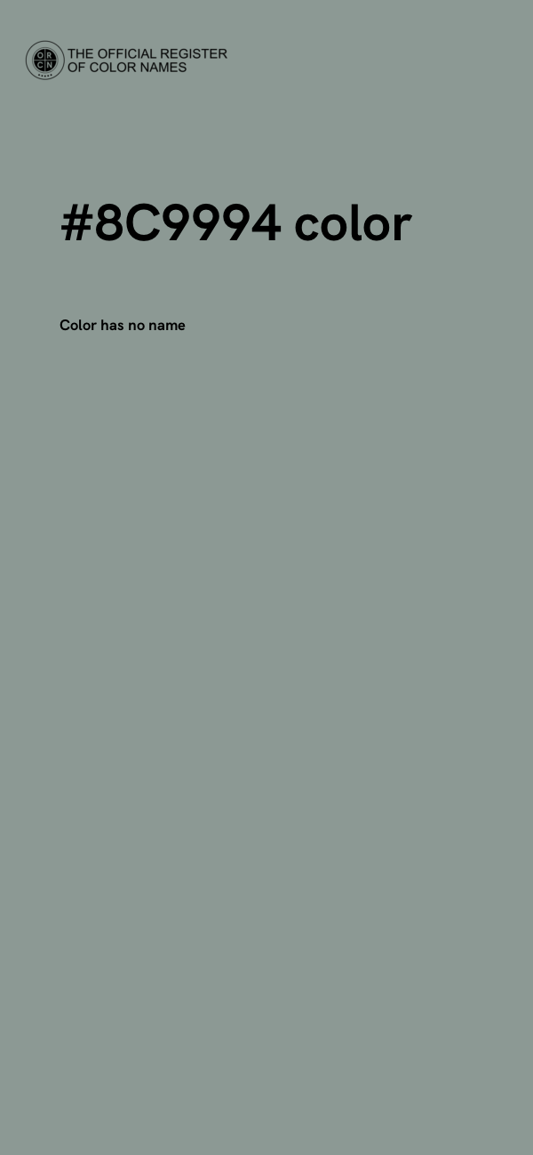 #8C9994 color image