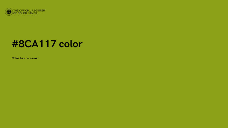 #8CA117 color image