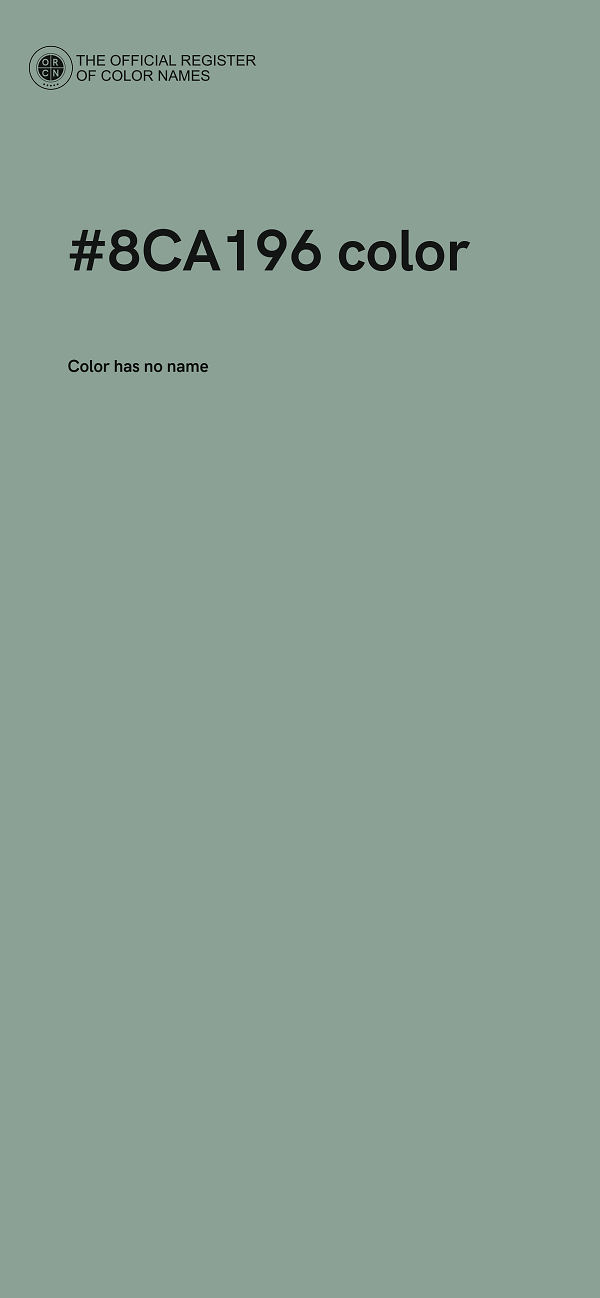 #8CA196 color image
