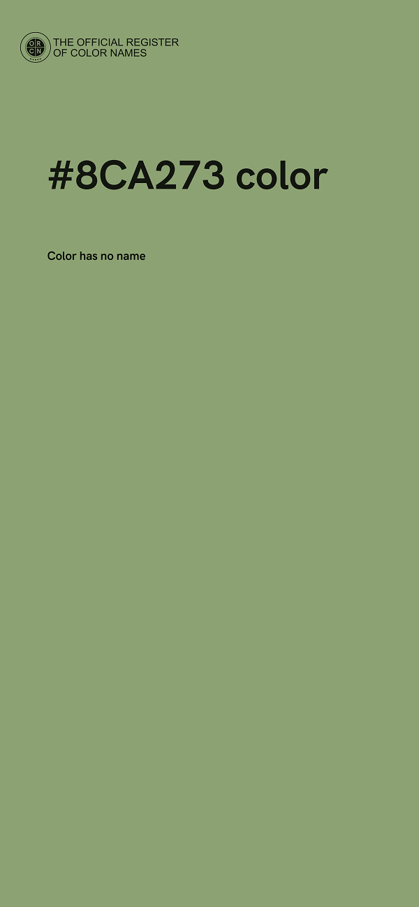 #8CA273 color image