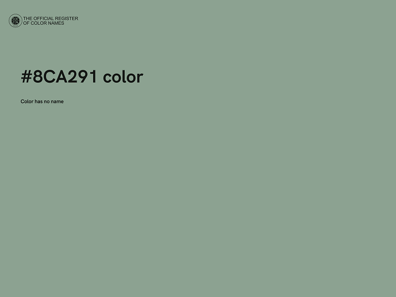 #8CA291 color image