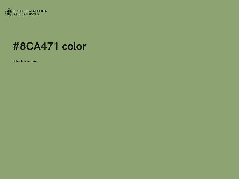 #8CA471 color image