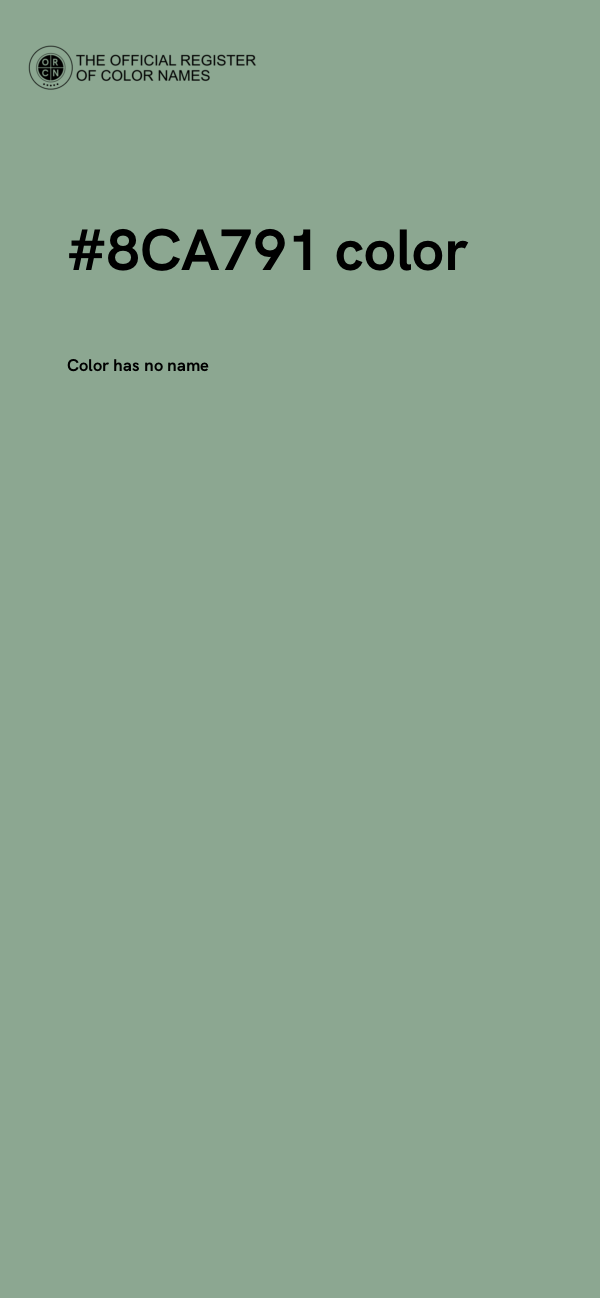 #8CA791 color image