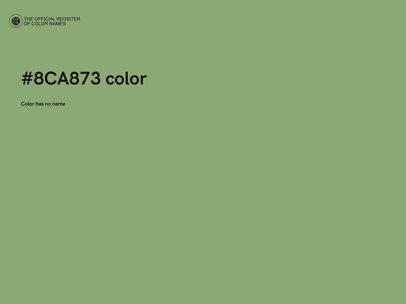 #8CA873 color image