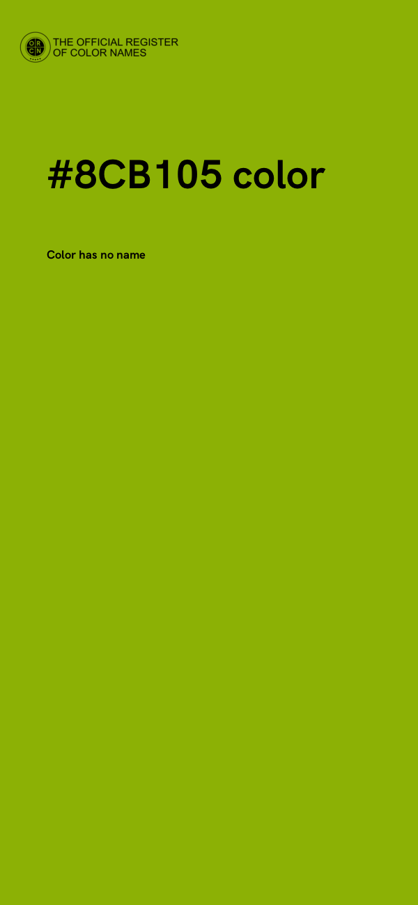 #8CB105 color image