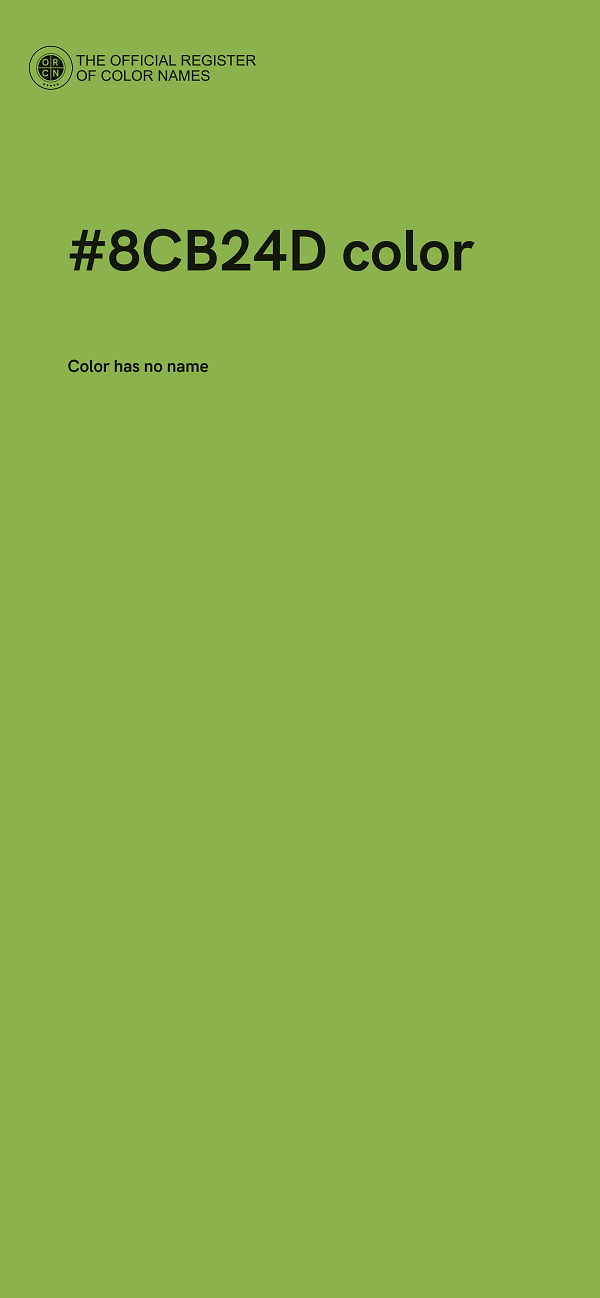 #8CB24D color image
