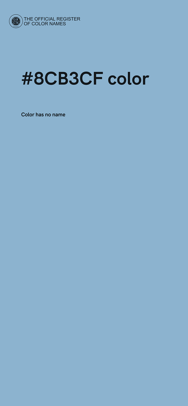 #8CB3CF color image