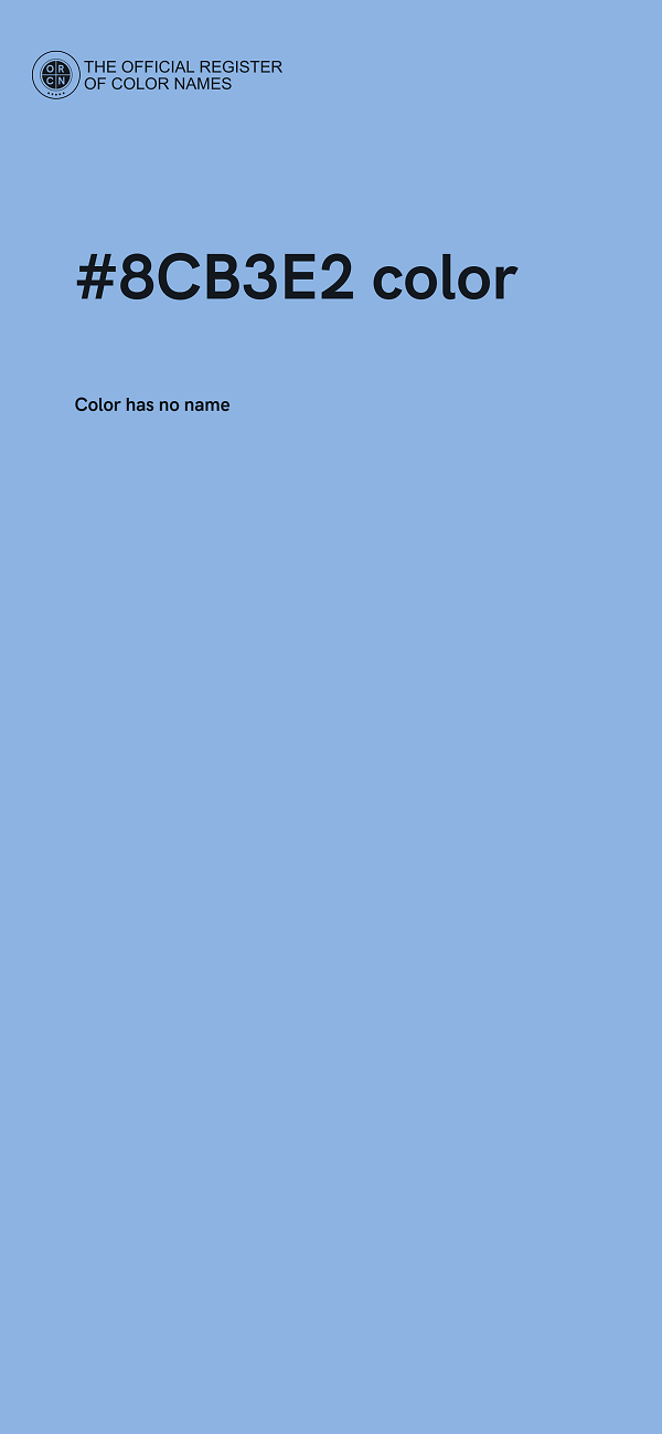 #8CB3E2 color image