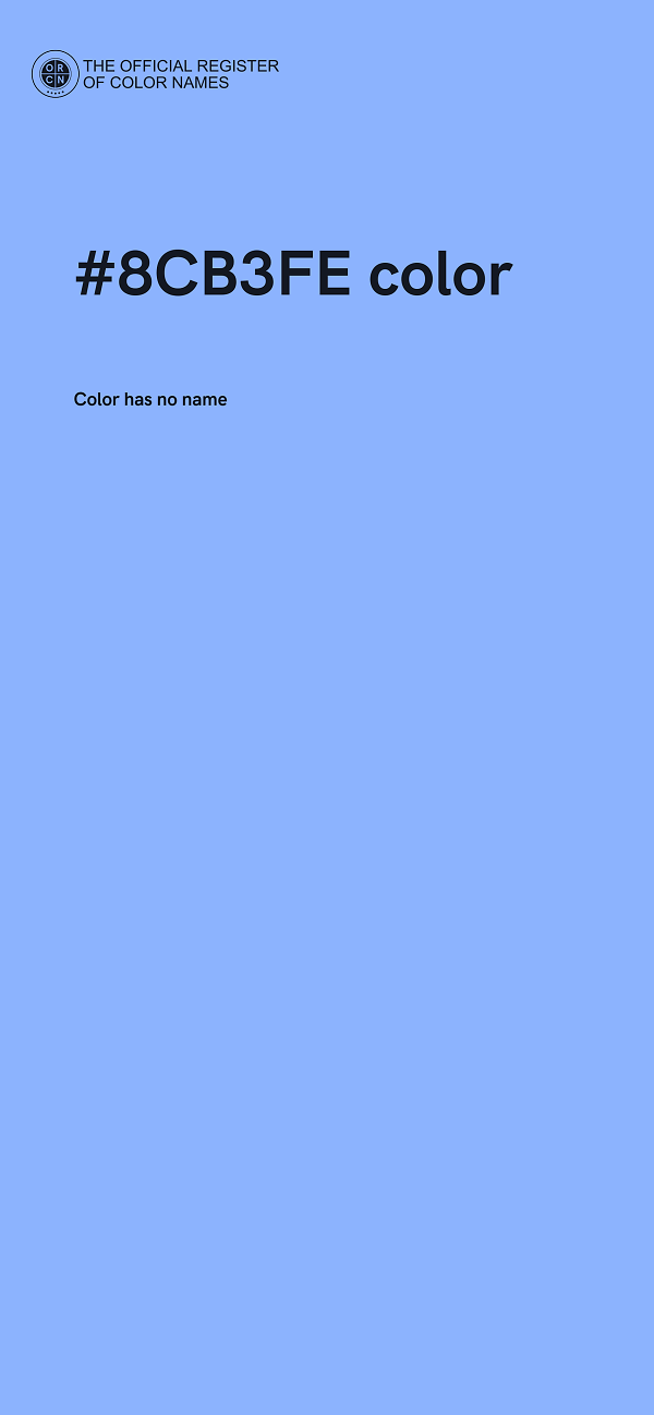 #8CB3FE color image
