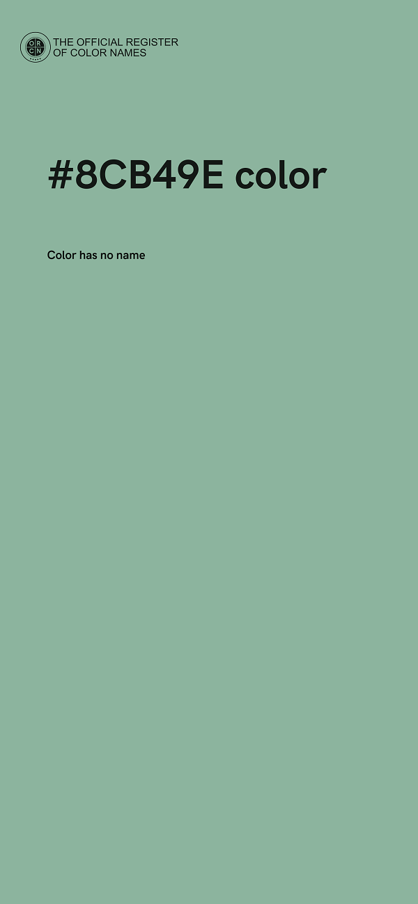 #8CB49E color image