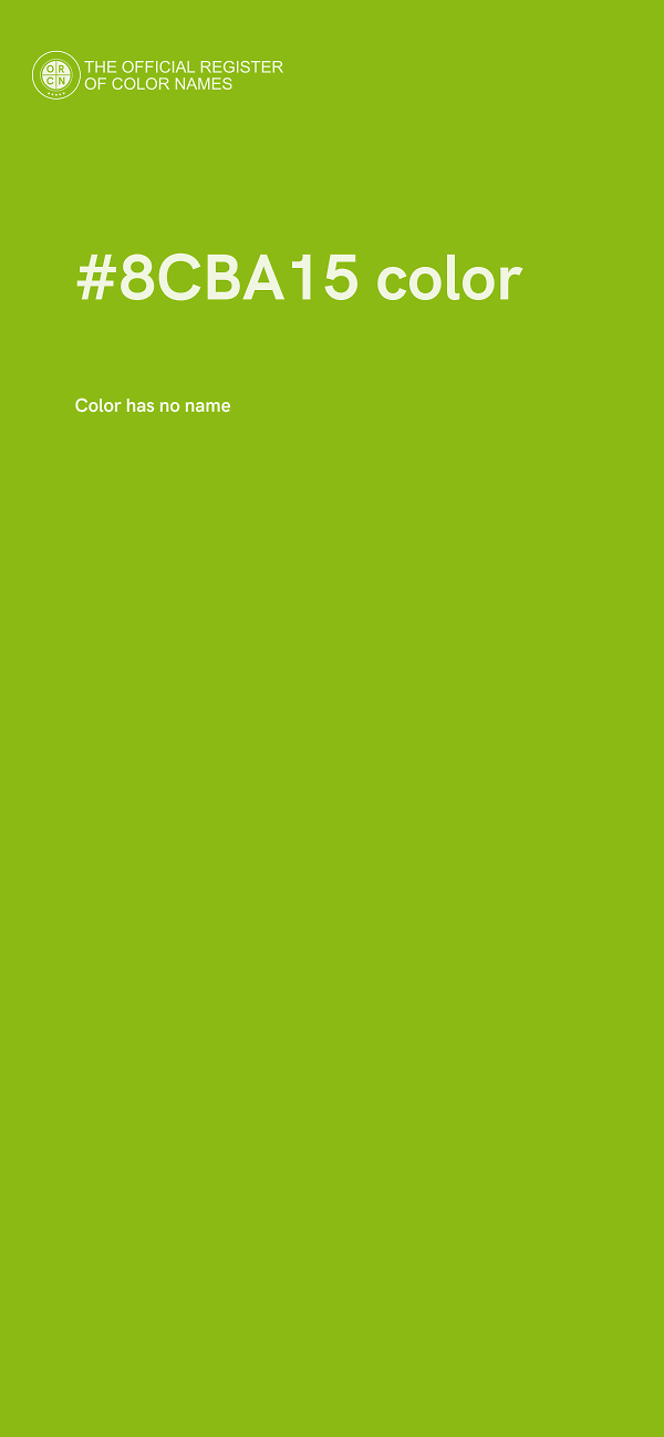 #8CBA15 color image