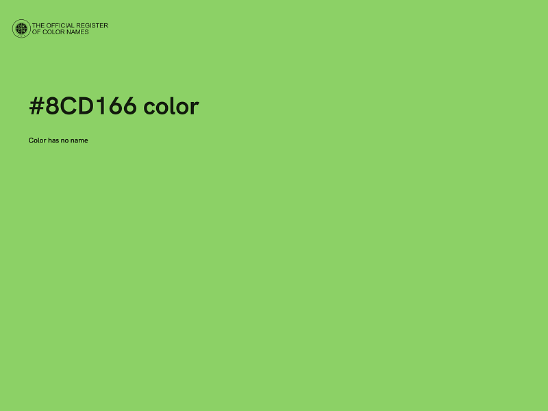 #8CD166 color image